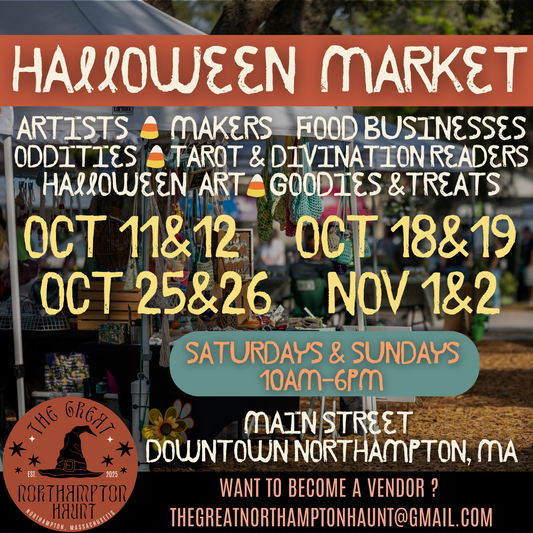 The Great Northampton Haunt Vendor Spaces